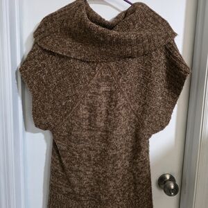 Cozy Brown Knit Sweater